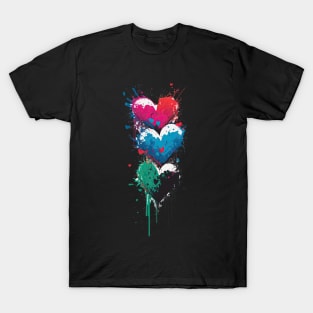 Stacked Hearts T-Shirt